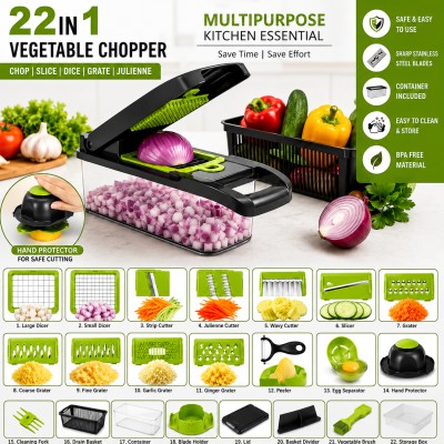 22-in-1 Multifunctional Vegetable Cutter